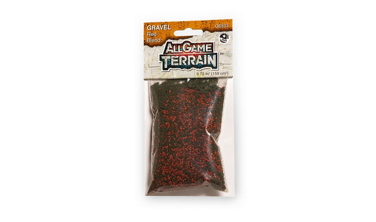 Woodland All Game Terrain Red Blend Gravel