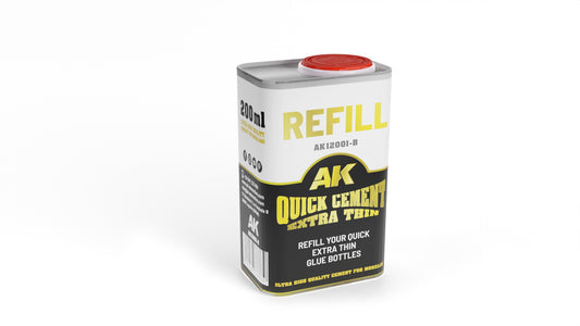 AK Interactive Quick Cement Extra Thin 200 ml