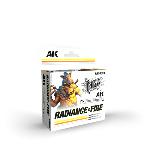 AK Interactive the Inks Radiance & Fire Set