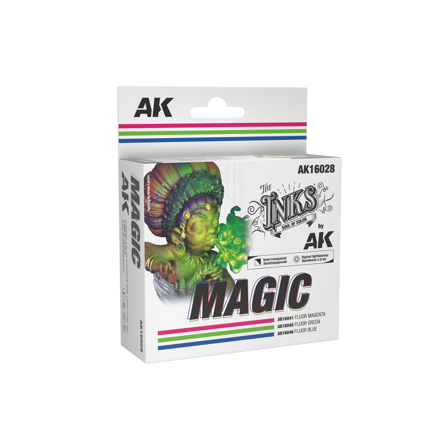 AK Interactive The INKS Sets Magic - Set of 3 Jars (Inks)