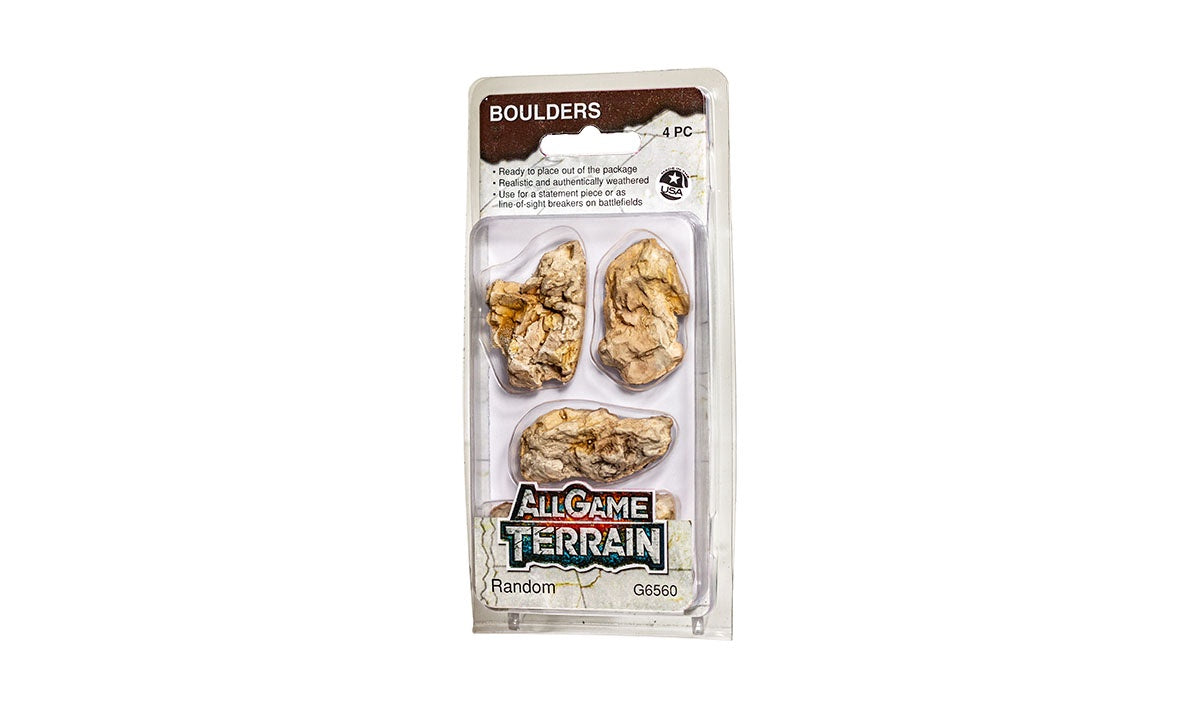 Woodland All Game Terrain Random Boulders