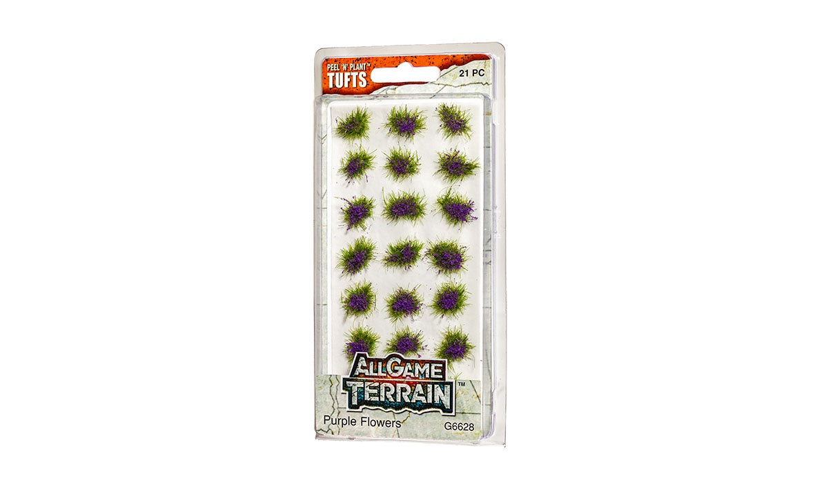 Woodland All Game Terrain Purple Flower Tufts