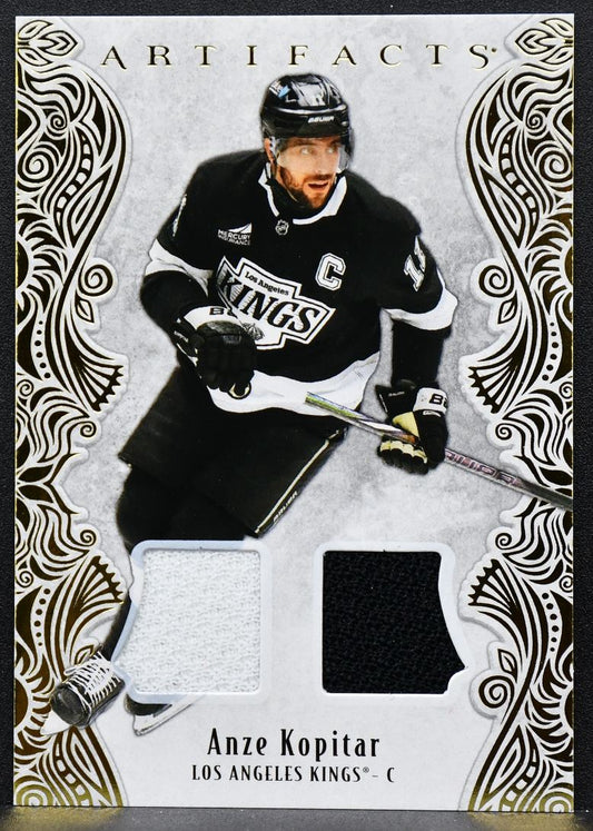 25-26 UD Artifacts Material Gold Anze Kopitar 29 Kings 053/299 Jersey 9348