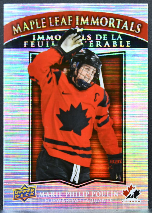2025-26 Upper Deck Tim Hortons Maple Leaf Immortals Marie-Philip Poulin 7121