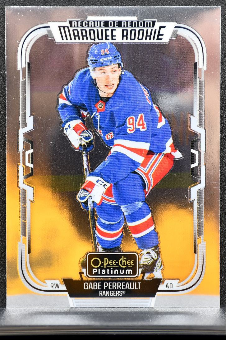 2025-26 O-Pee-Chee Platinum Marquee Rookie Gabe Perreault 240 Rangers RC 2188