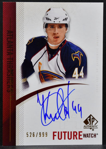 2010-11 SP Authentic Future Watch Auto Arturs Kulda RC Auto 526/999 2035