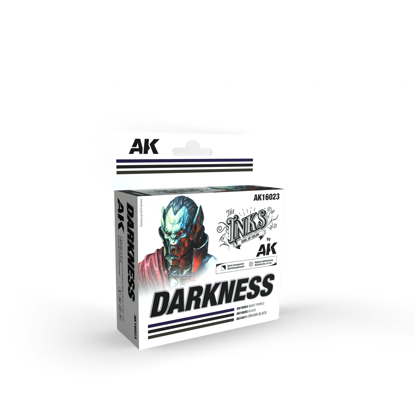 AK Interactive The INKS DARKNESS Set