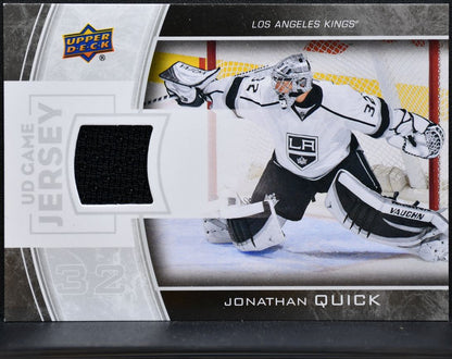2013-14 UD Series 2 UD Game Jerseys Quick GJ-JQ Kings Jersey 0338