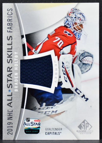 2019-20 SP Game Used 2019 NHL All-Star Skills Fabric Holtby Capitals Jersey 5443