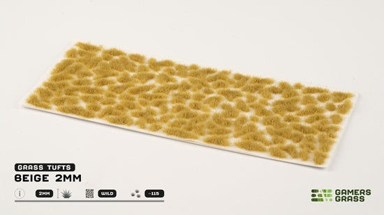 Beige Tufts 2mm Wild
