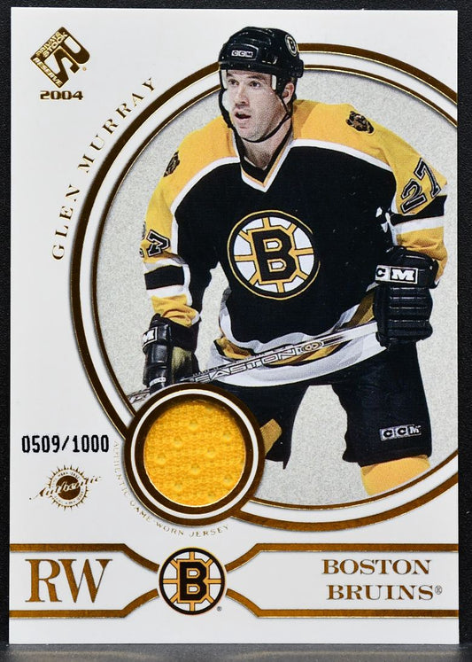 2003-04 Pacific Private Stock Reserve Jersey Glen Murray 0509/1000 Jersey 1472