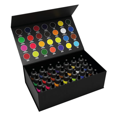 AK Interactive The Inks Special Box Full Range (28 Colors X 30 ml)