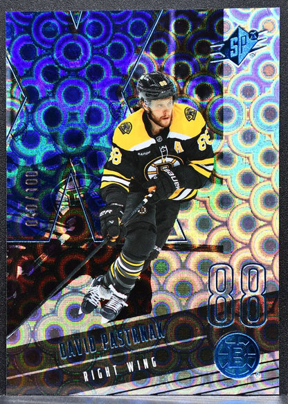 2025-26 SPx Radiance David Pastrnak 94 Boston Bruins 040/100 6590