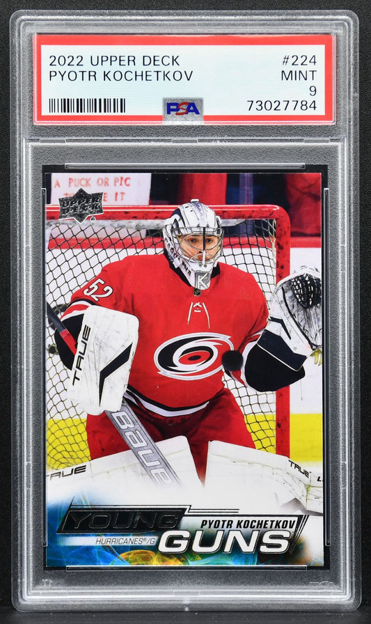 2022-23 Upper Deck Series 1 Young Guns Pyotr Kochetkov 224 RC 2569