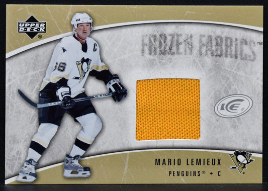 2005-06 UD Ice Mario Lemieux FF-ML Pittsburgh Penguins Jersey