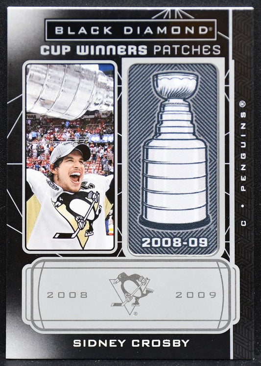 2021-22 UD Black Diamond Cup Winners Patches Crosby CW-SC Penguins Patch 4234