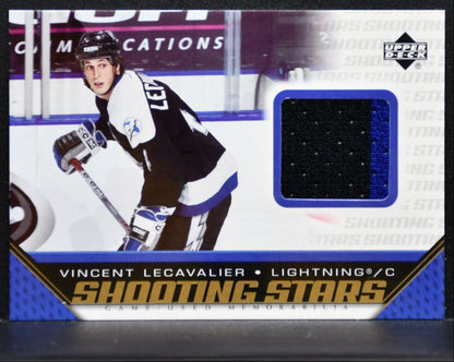 2005-06 Upper Deck Shooting Stars Vincent Lecavalier S-VL Lightning Jersey 2059