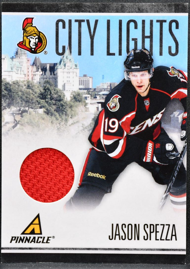 2010-11 Panini Pinnacle City Lights Materials Jason Spezza 67 /399 Jersey 4320