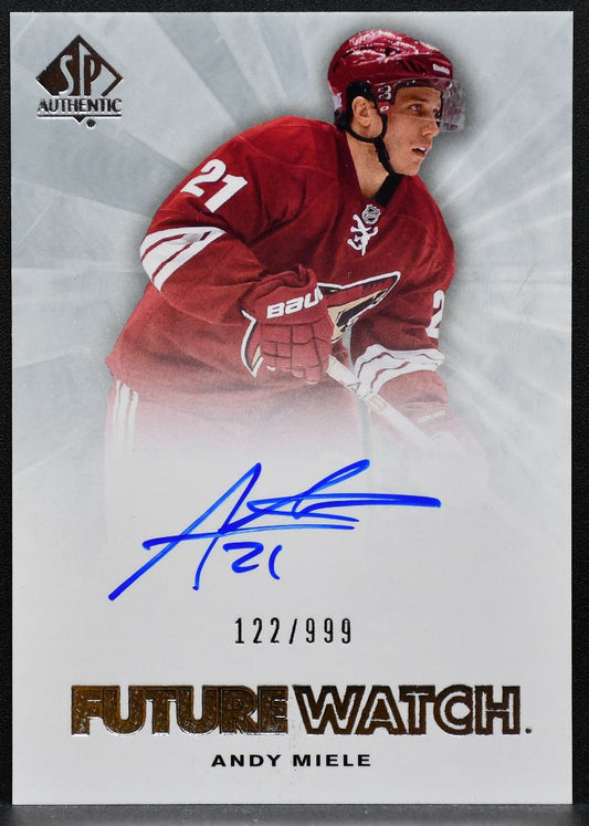 2011-12 SP Authentic Future Watch Auto Pascal Pelletier Blackhawks RC Auto 1283