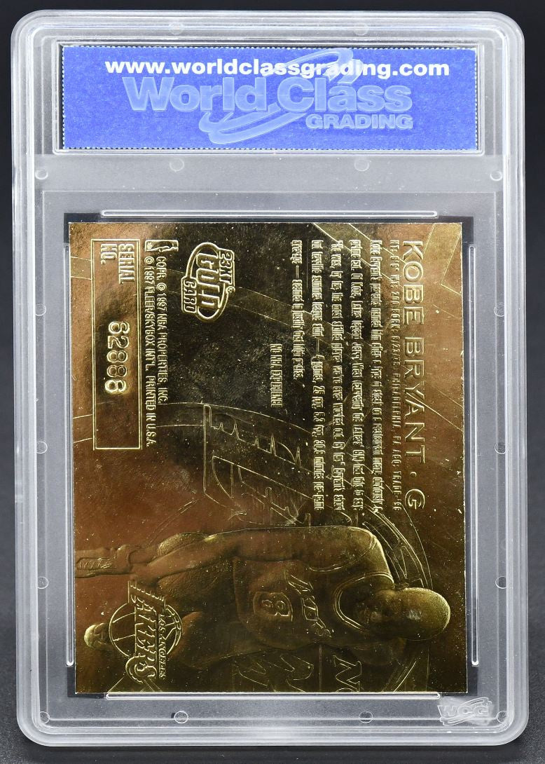 1996-97 Fleer 23KT Gold Kobe Bryan L.A. Lakers