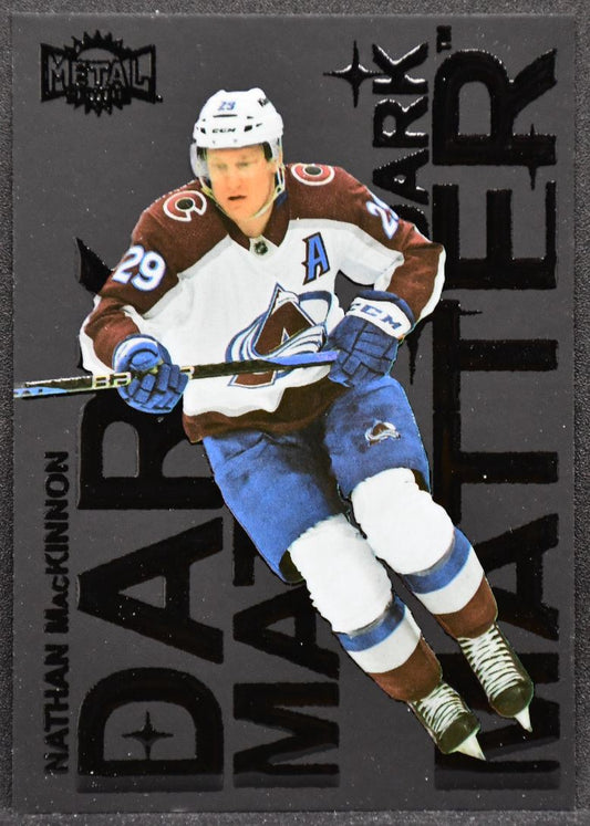 2024-25 SkyBox Metal Universe Dark Matter Nathan MacKinnon DM-2 Avalanche 2257