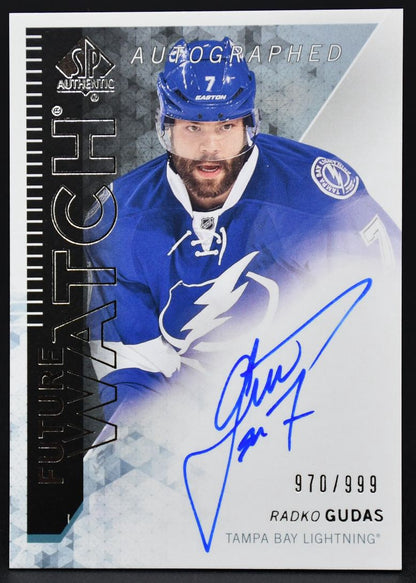 2013-14 SP Authentic Future Watch Auto Radko Gudas 275 RC Auto 970/999