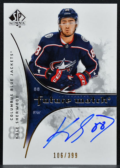 2019-20 SP Authentic 2009-10 Retro Future Watch Kole Sherwood RC Auto 1809