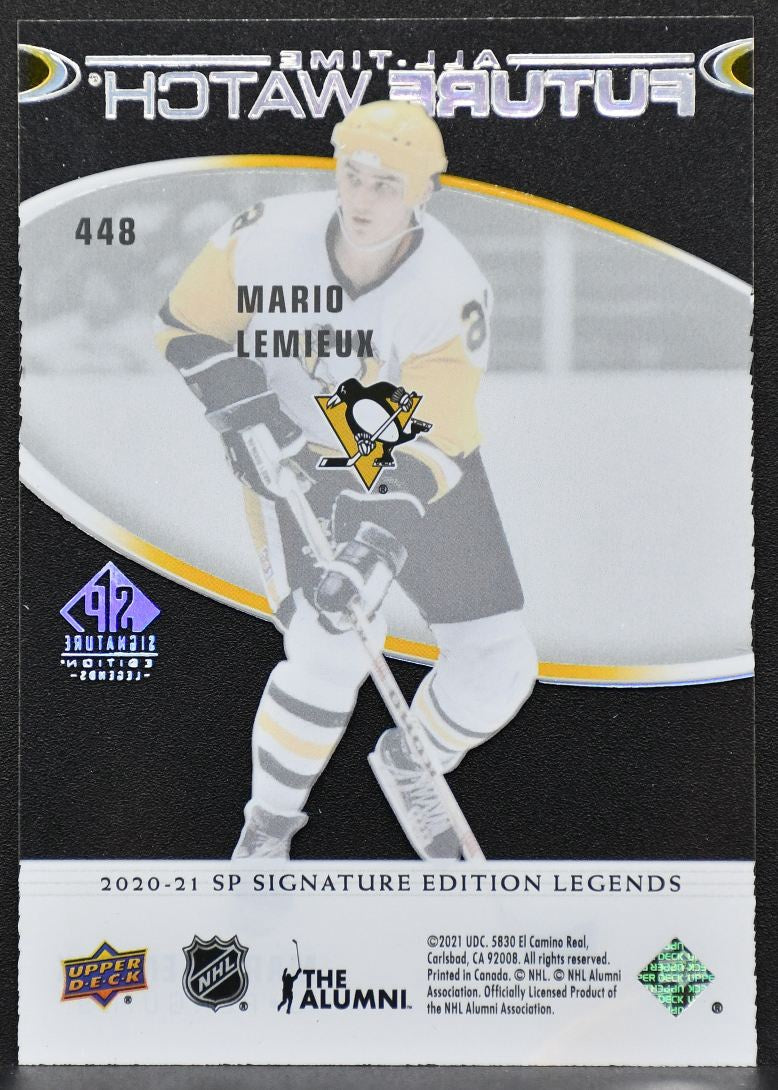 SP Signature Edition Legends All-Time Future Watch Acetate Lemieux Penguins 2630