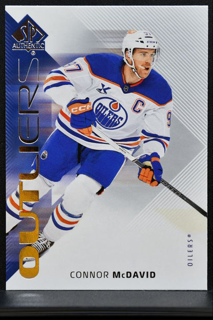 2025-26 SP Authentic Outliers Connor McDavid O-8 Edmonton Oilers 3499