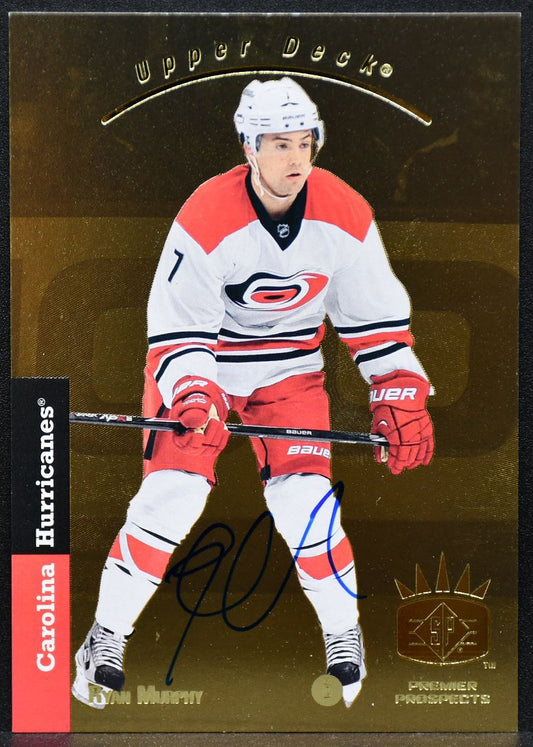 2013-14 SP Authentic 1993-94 Retro Premier Prospects Murphy PP-27 RC Auto 4617