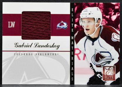 2011-12 Panini Elite Materials Gabriel Landeskog 33 Avalanche Jersey 2754