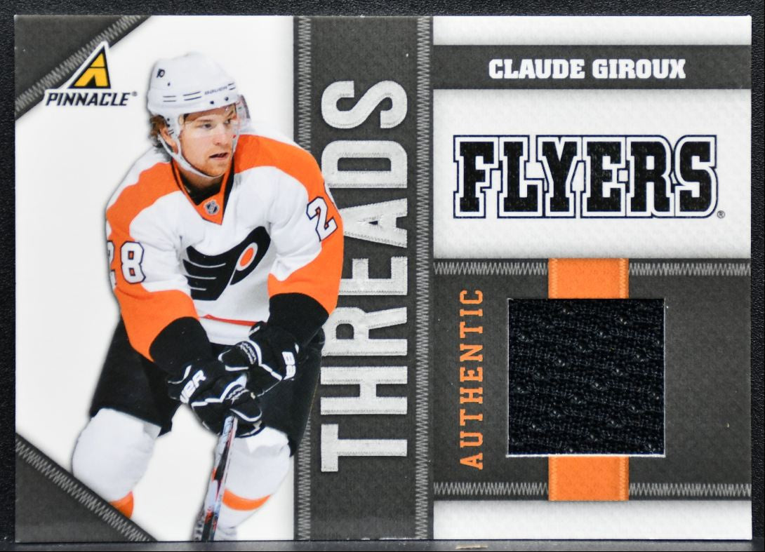 2010-11 Panini Pinnacle Threads Claude Giroux /499 Jersey 1947