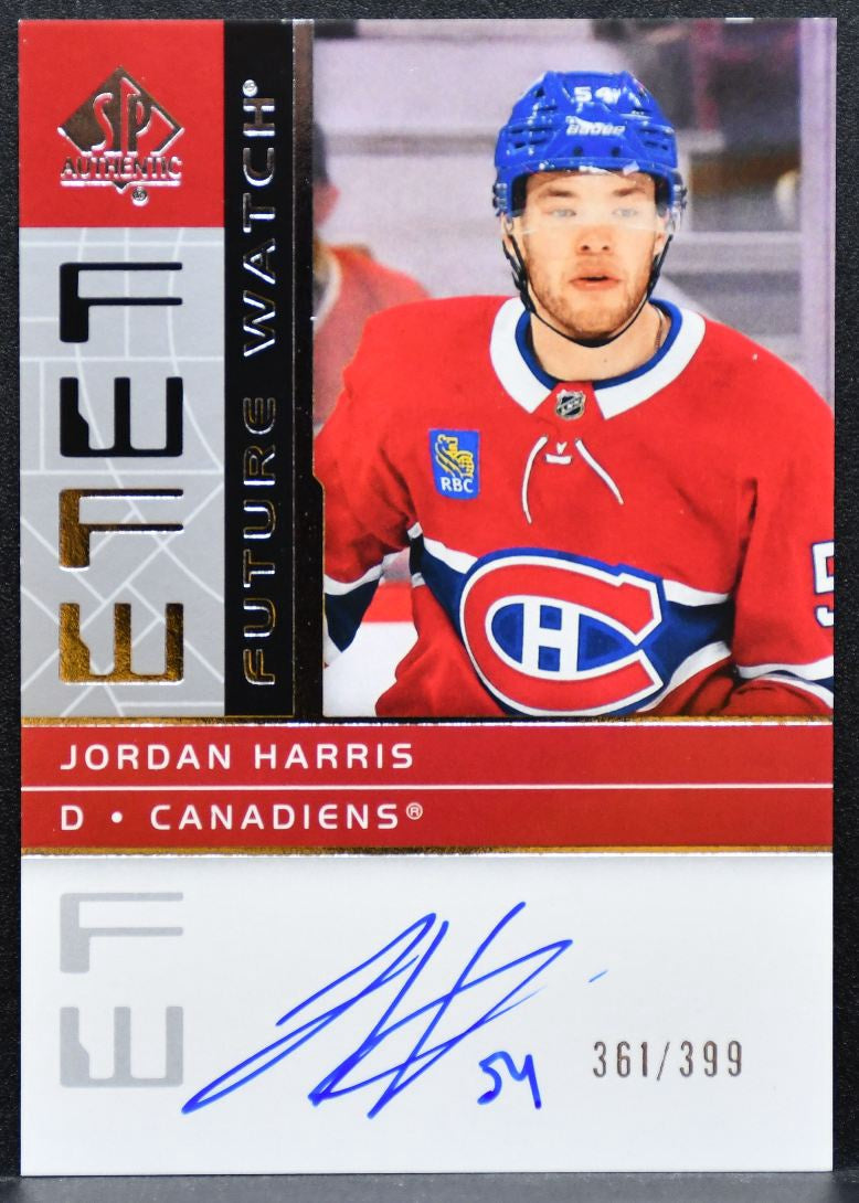 2022-23 SP Authentic 2002-03 Retro Future Watch Auto Harris RC Auto 361/399 6686