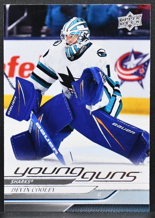 2024-25 Upper Deck Series 2 Young Guns Devin Cooley 473 San Jose Sharks RC 8359