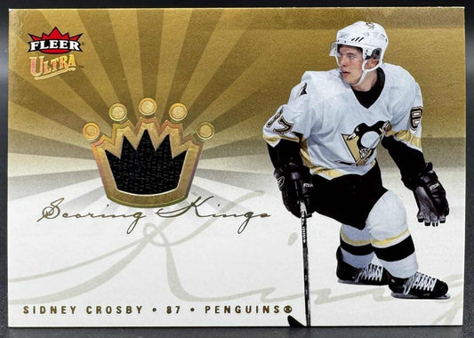 2005-06 Ultra Scoring Kings Jerseys Sidney Crosby Pittsburgh Penguins Jersey #2
