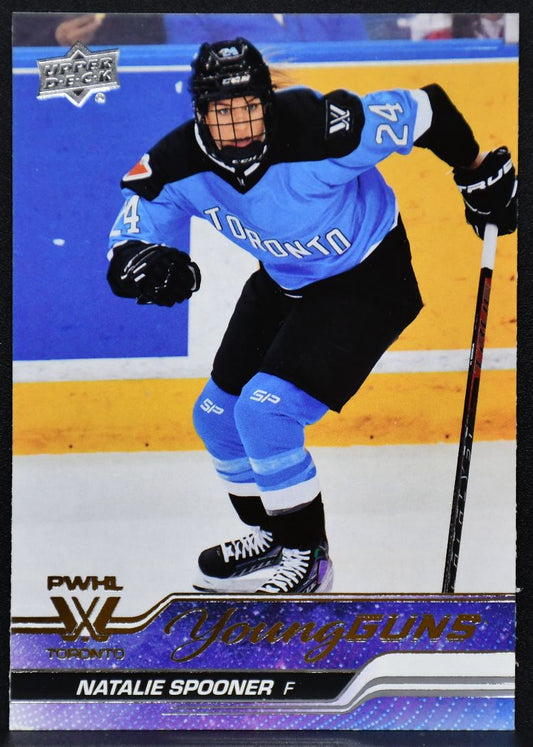 2024-25 Upper Deck PWHL Young Guns Natalie Spooner 63 Toronto RC 5692