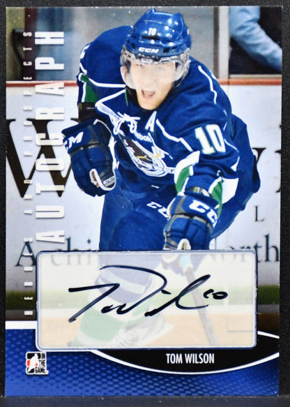 2013-14 In The Game Heroes and Prospects Autographs Wilson Auto 7195