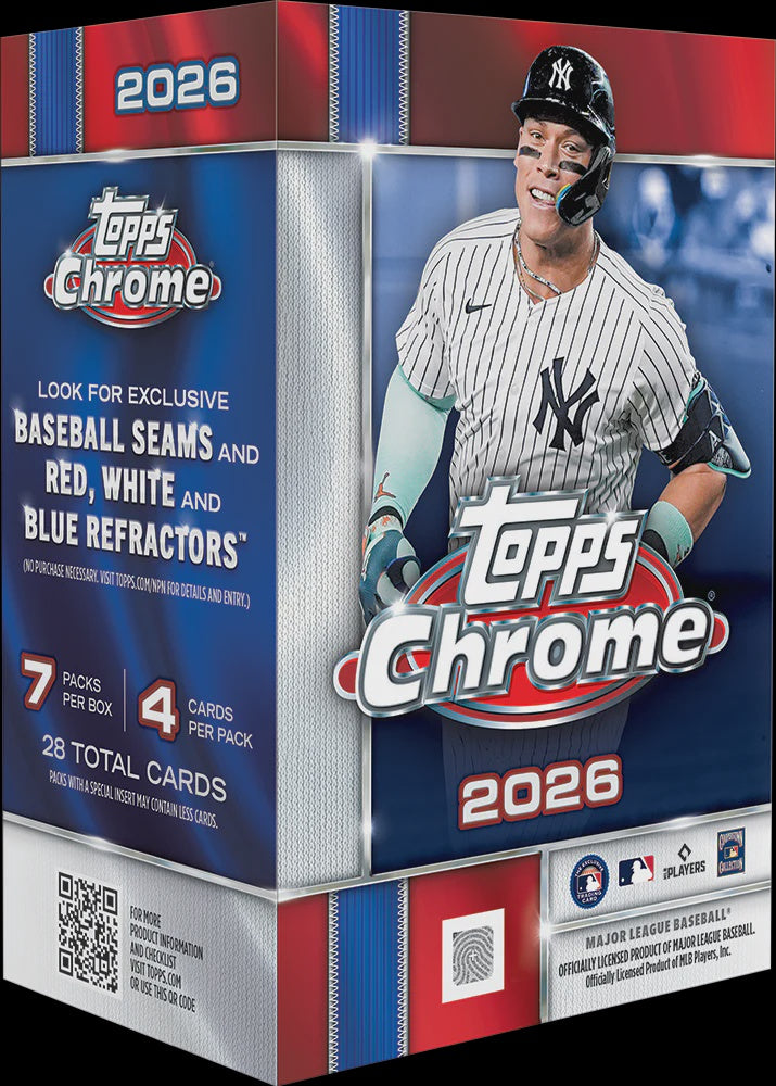 Topps Chrome Baseball Value Box 2026