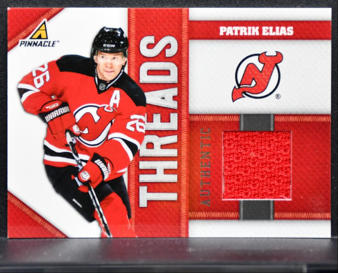 2011-12 Panini Pinnacle Threads Patrik Elias 457/499 Jersey 4688