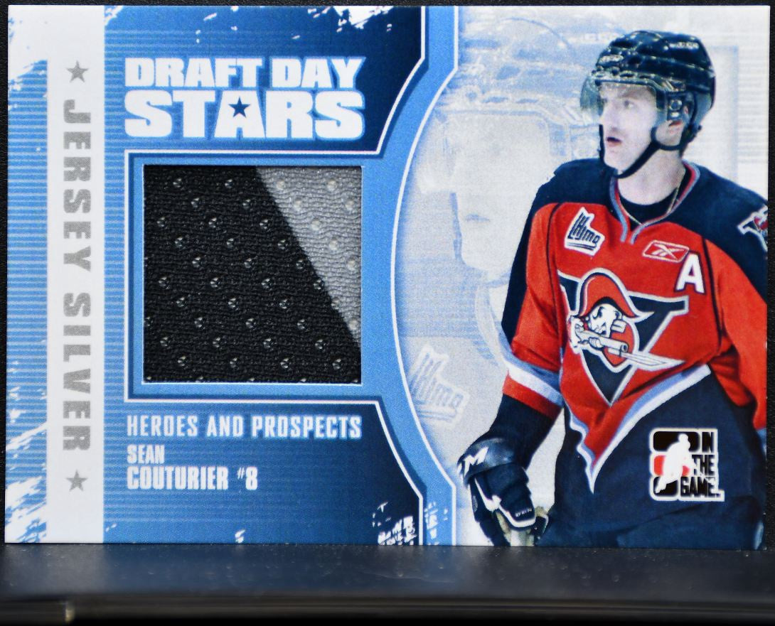 2010-11 ITG Heroes & Prospects Draft Day Stars Silver Couturier Jersey 9294