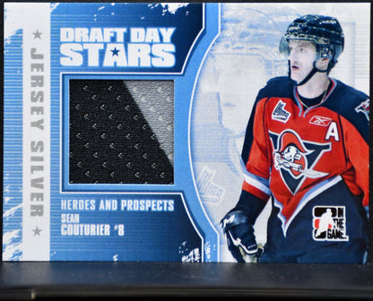 2010-11 ITG Heroes & Prospects Draft Day Stars Silver Couturier Jersey 9294