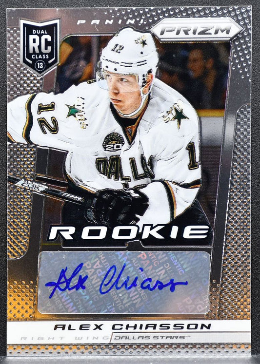 2013-14 Panini Prizm Rookie Autographs Alex Chiasson A-AC Stars RC Auto 0309