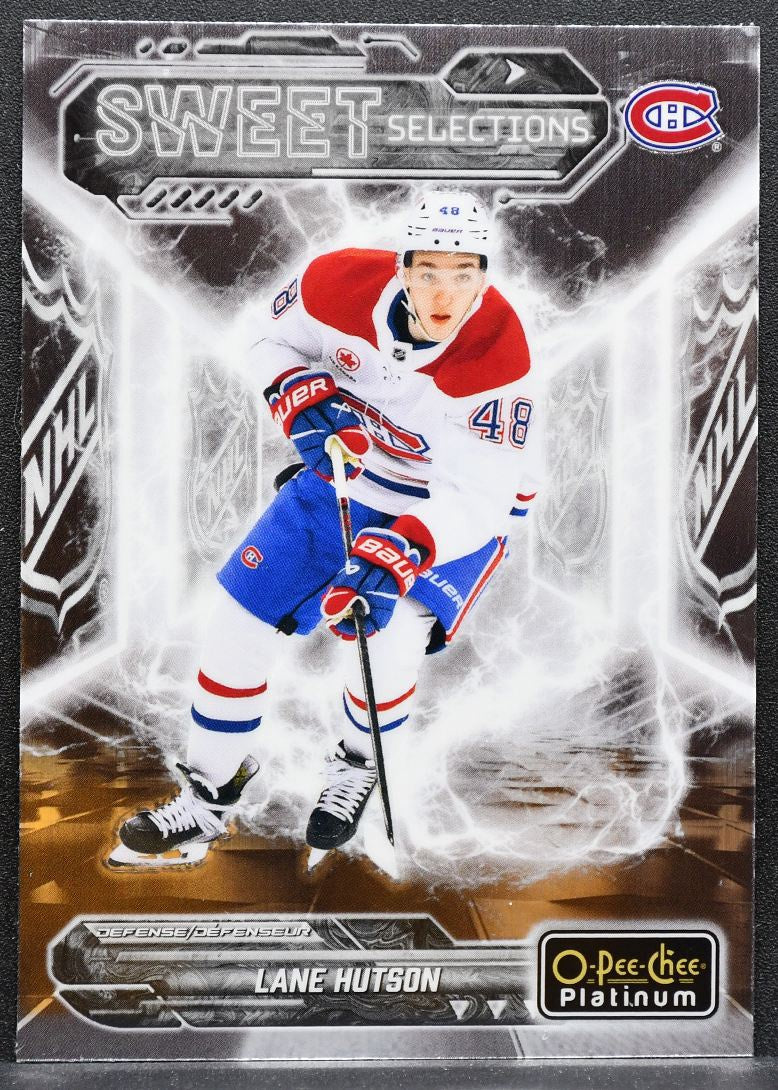 2024-25 O-Pee-Chee Platinum Sweet Selections Lane Hutson SS-2 Canadiens RC 8112