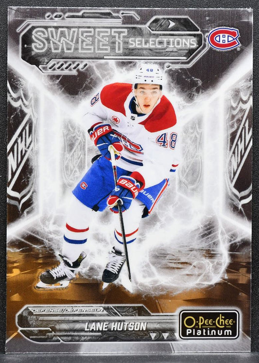 2024-25 O-Pee-Chee Platinum Sweet Selections Lane Hutson SS-2 Canadiens RC 8112