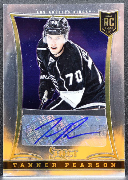 2013-14 Panini Select Rookie Auto Tanner Pearson 285 Kings RC Auto 007/399 7196