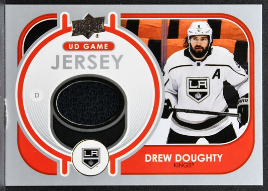 2021-22 Upper Deck Allure Red Rainbow Drew Doughty GJ-DD Kings Jersey 1948