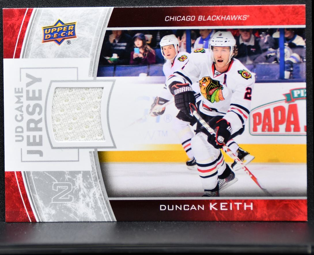 2013-14 UD Series 1 UD Game Jerseys Keith Chicago Blackhawks Jersey 1380