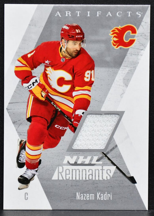2025-26 UD Artifacts Nazem Kadri NR-21 Calgary Flames Jersey