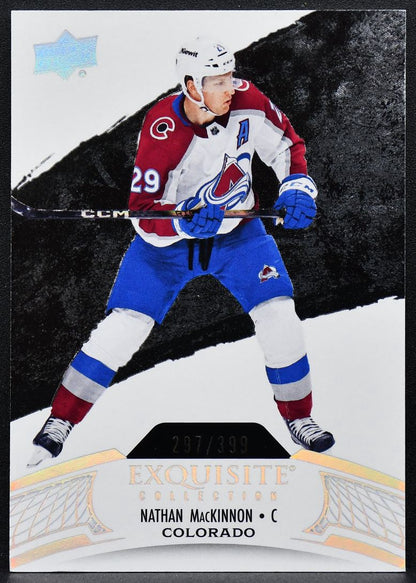2024-25 Upper Deck Black Diamond Exquisite Collection Nathan MacKinnon 6094