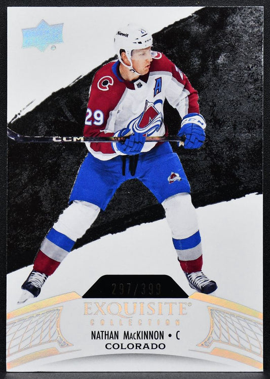 2024-25 Upper Deck Black Diamond Exquisite Collection Nathan MacKinnon 6094